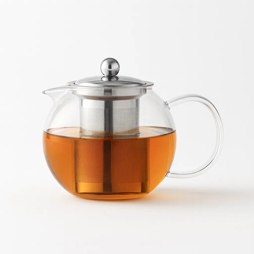 Théière en Verre Ronde 650ml — 950ml