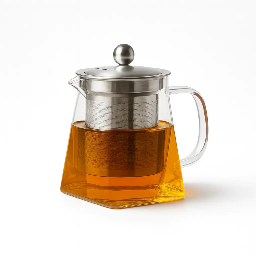 Théière en Verre Carré 350ml — 950ml