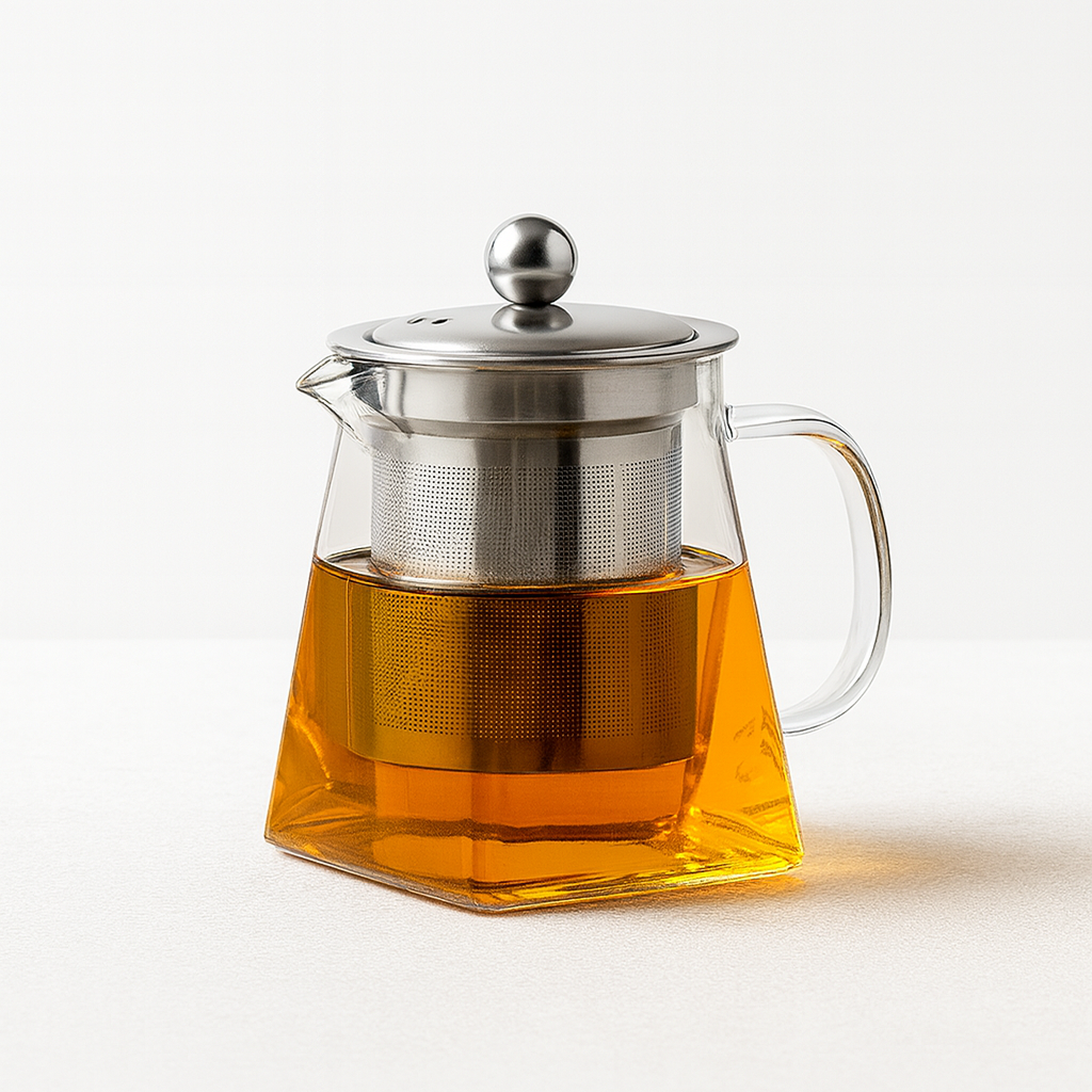 Théière en Verre Carré 350ml — 950ml