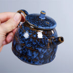 Théière en céramique bleu — 300ml