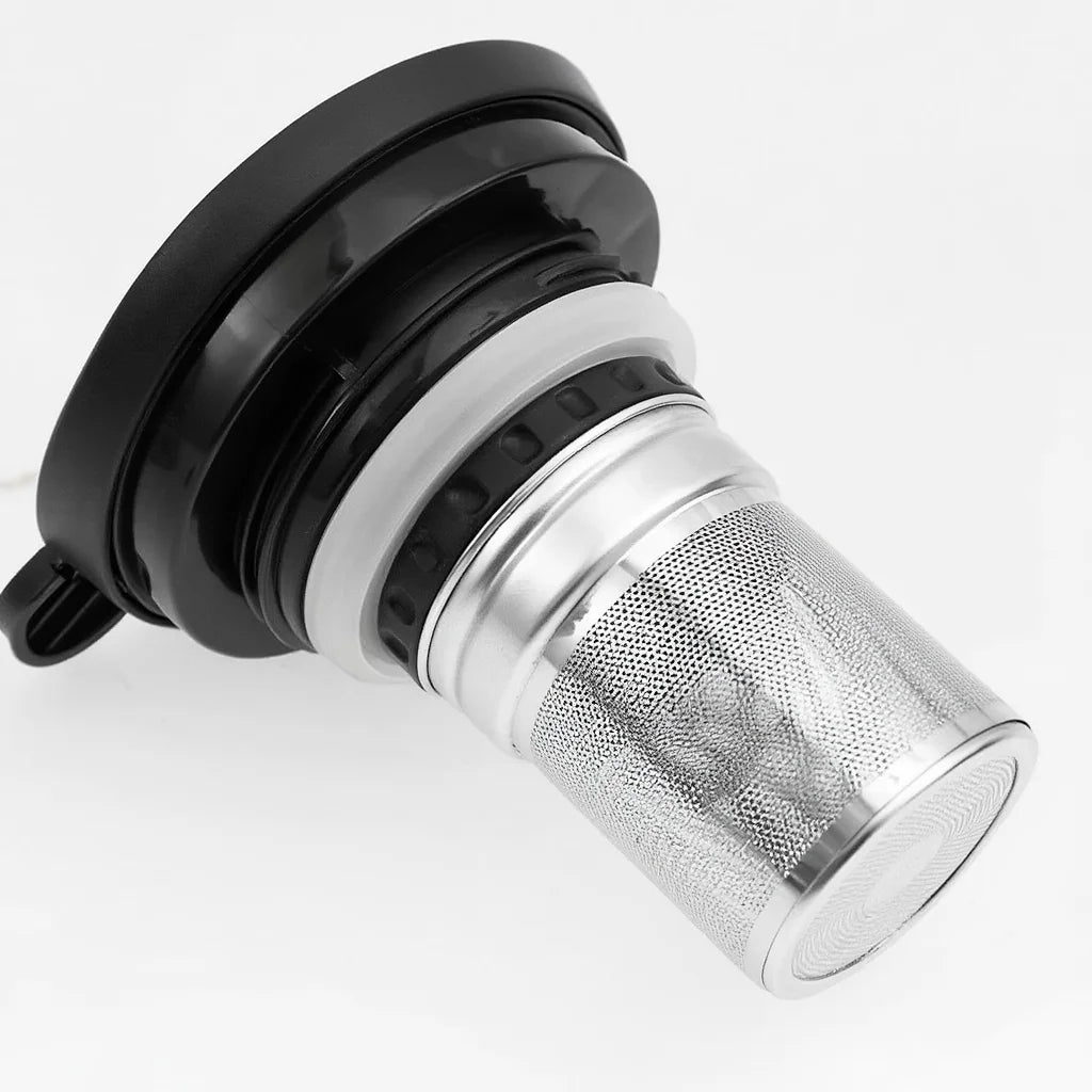 Théière 1L Isotherme Motif Floral vue sur le filtre 