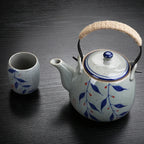 Théière 1L en Porcelaine vue de haut 