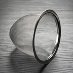 Théière 1L en Porcelaine vue sur le filtre 