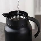 Théière 1 L Isotherme Noir eau dans la théière 