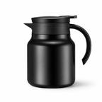 Théière 1 L Isotherme Noir sur fond blanc 