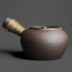 Théière Ancienne Artisanal Kyusu vue de près 