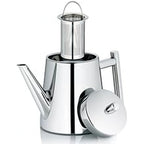 Théière Arabe en Inox Argentée 800 ml vue sur le filtre 