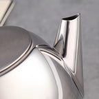 Théière Induction Inox  vue sur le bec 
