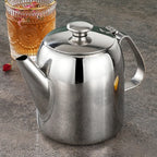 Théière Induction Inox de face 