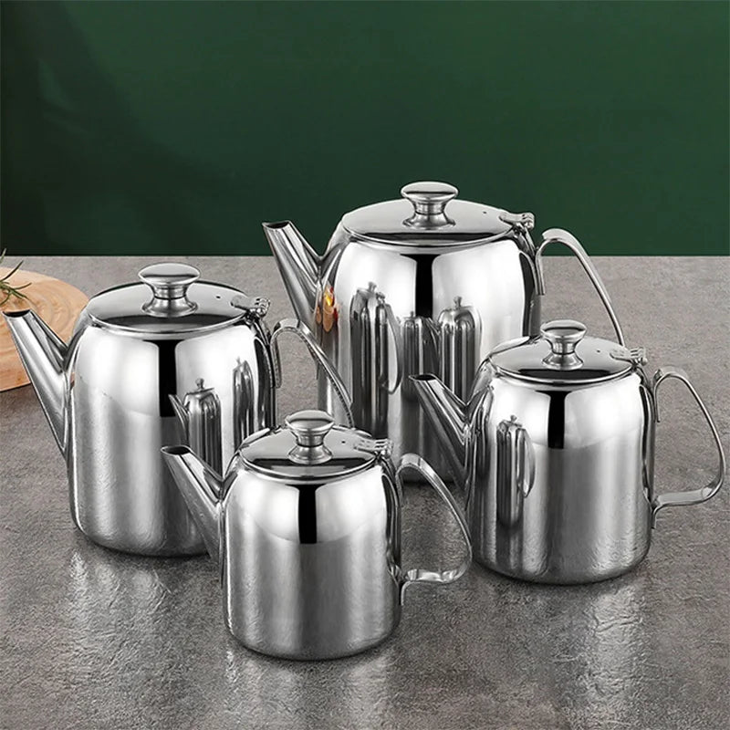 Théière Induction Inox vue sur les 4 formats 