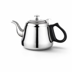 Théière Induction avec Infuseur sur fond blanc 