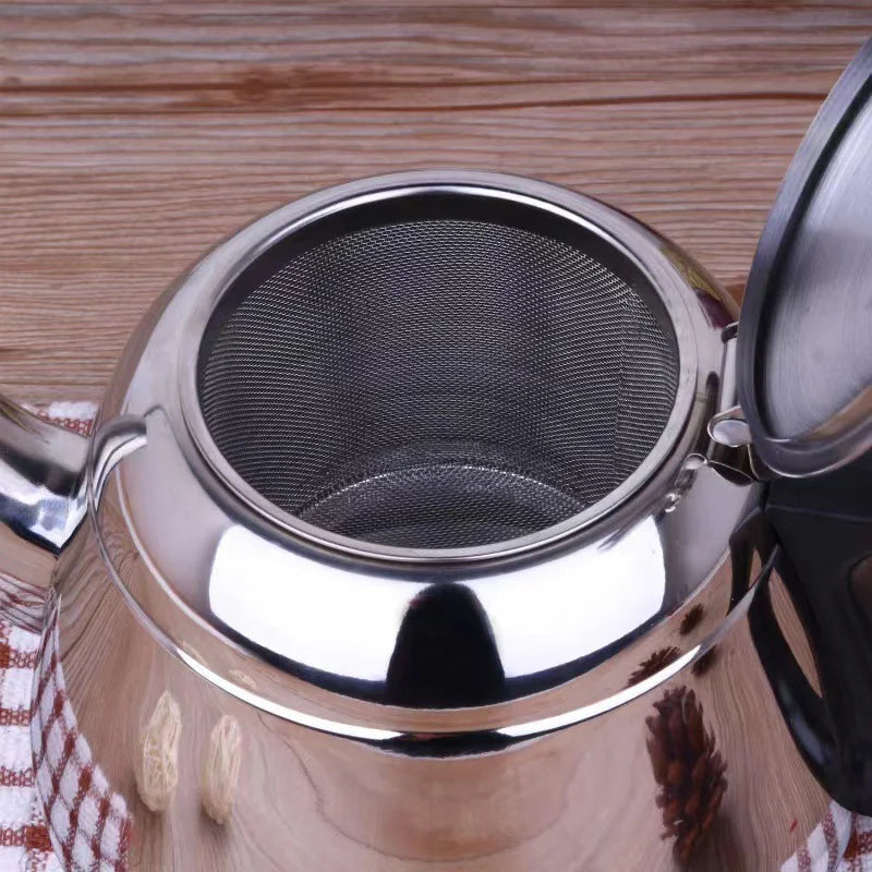 Théière Induction avec Infuseur vue sur l'intérieur 