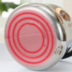 Théière Induction en inox avec Infuseur  dessous 