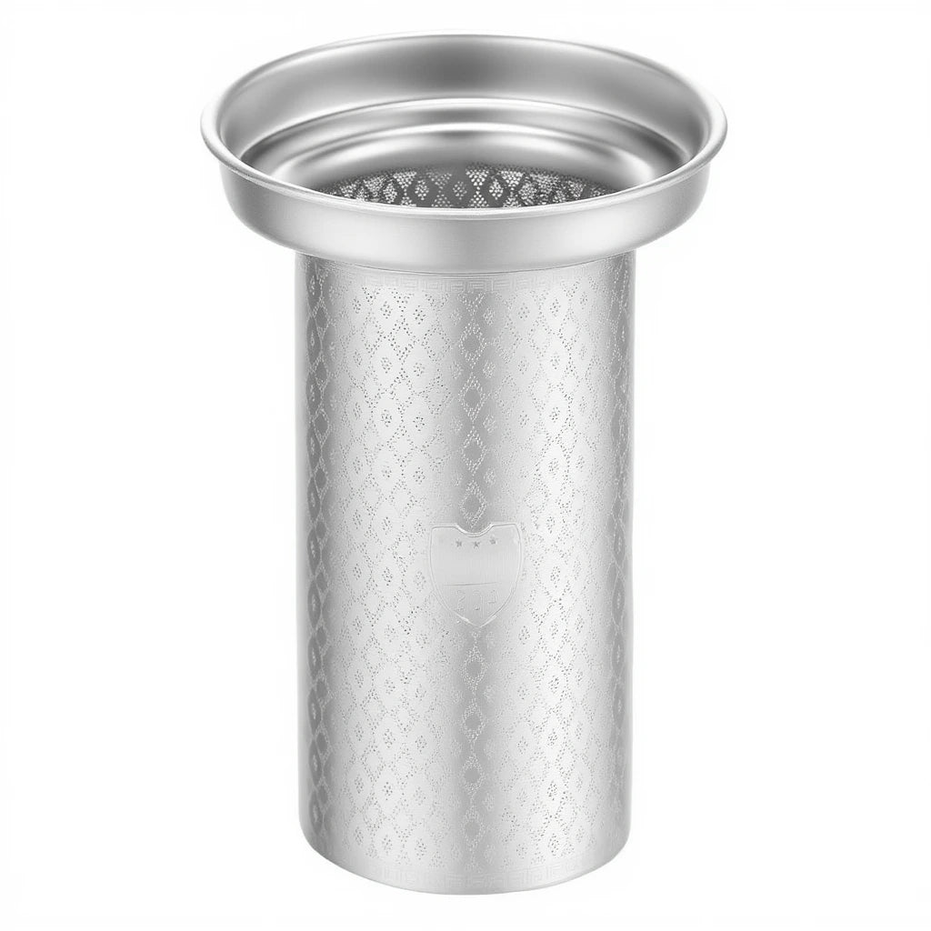 Théière Inox — 2L vue sur le filtre 