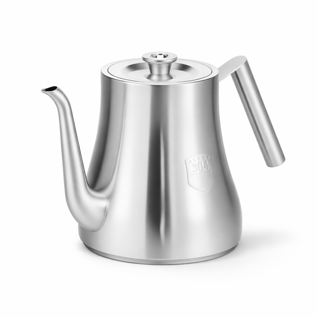 Théière Inox — 2L sur fond blanc 