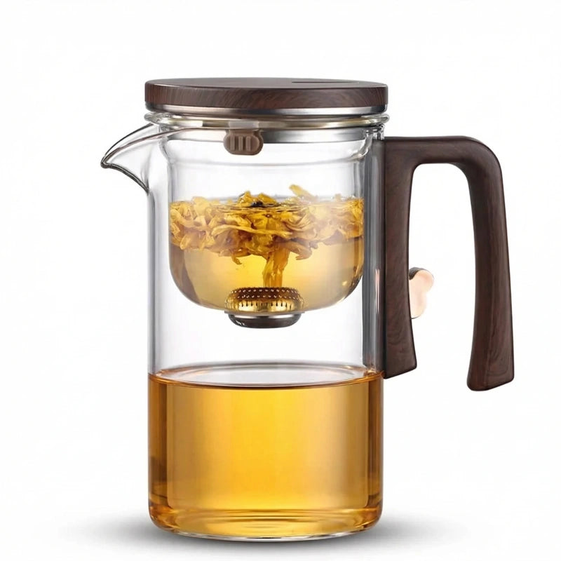 Théière Magnétique en Verre 520 sur fond blanc 