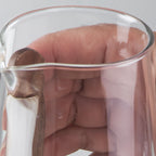 Théière Magnétique en Verre Borosilicate vue sur l'intérieure 