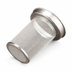 Théière Marocaine avec Infuseur vue sur le filtre 