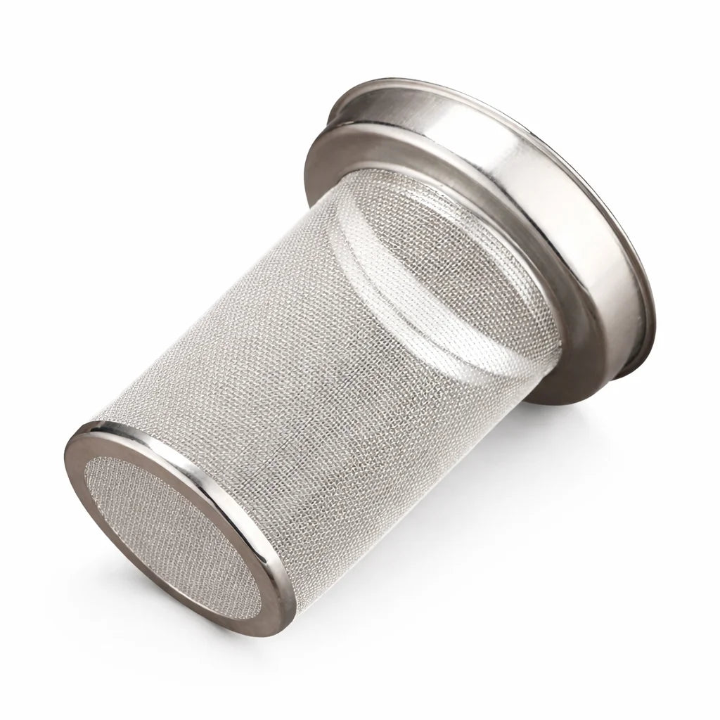 Théière Marocaine avec Infuseur vue sur le filtre 