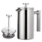 Théière Piston en Inox 350 ml  avec filtre