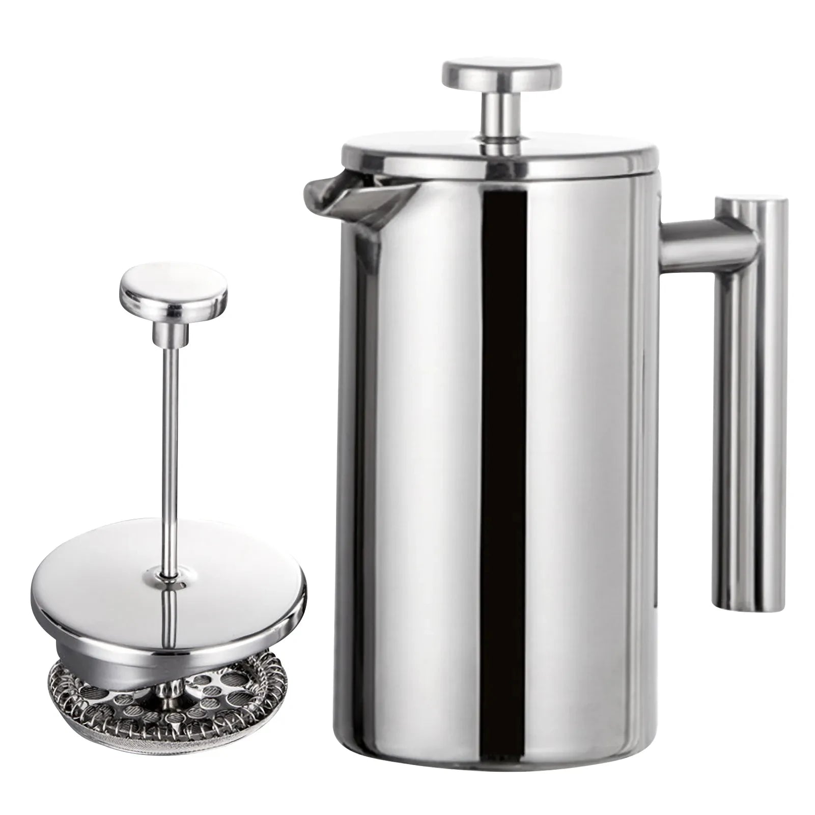 Théière Piston en Inox 350 ml  avec filtre