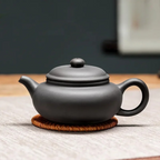 Théière en Terre Cuite de Yixing Noire 230 ml 