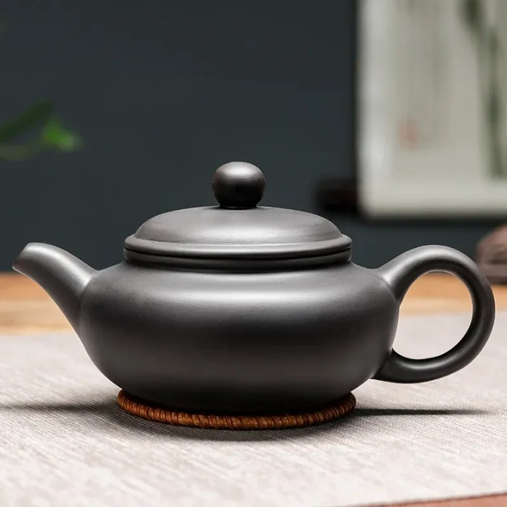 Théière en Terre Cuite de Yixing Noire 380 ml 