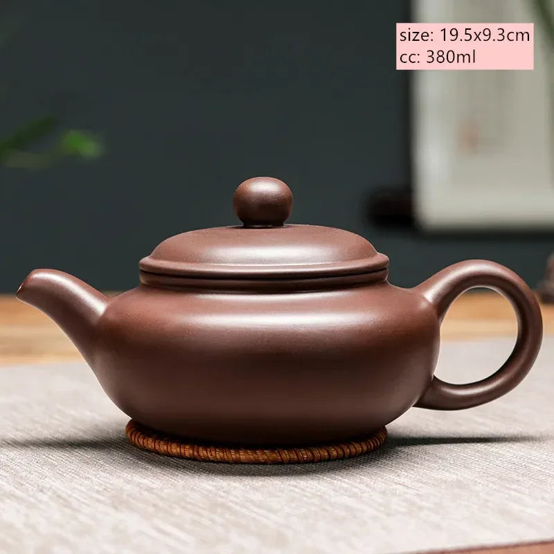 Théière en Terre Cuite de Yixing marron 380ml