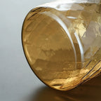Théière en Verre Borosilicate Texturé vue sur le dessous 