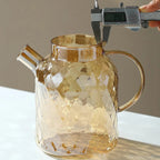 Théière en Verre Borosilicate Texturé épaisseur du verre 