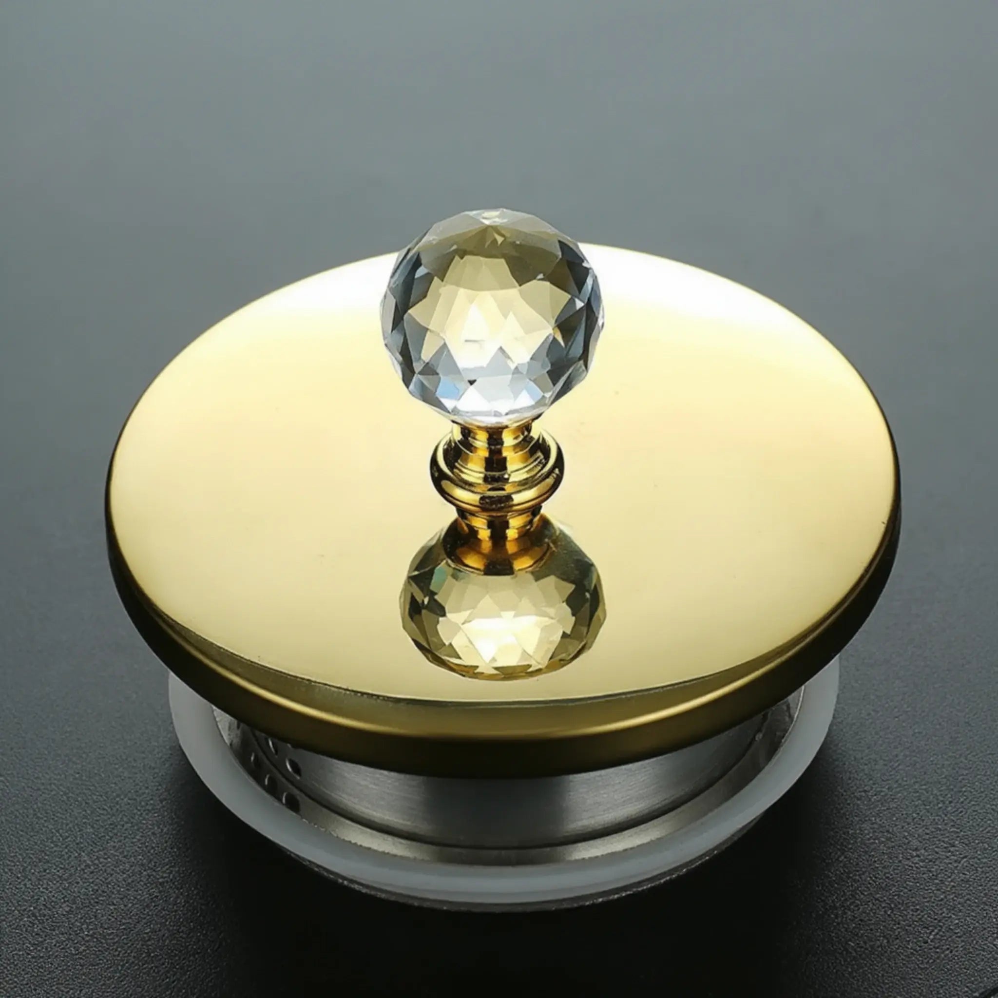 Théière en Verre Borosilicate Texturé vue sur le couvercle 