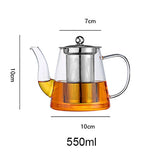 Théière en Verre avec filtre 550ml