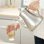 Théière induction en Acier Inoxydable versant du thé 