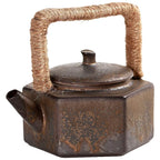 théière en grès couleur effet ancien 